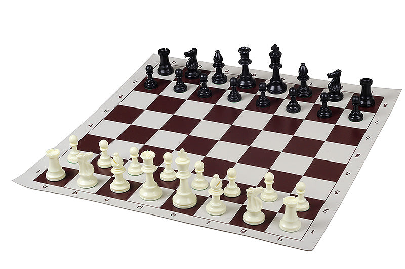 Vinyl Standard-Schachbrett 22"(55cm) 60mm Quadrat - Vinyl Standard-Schachbrett 22"(55cm) 60mm Quadrat