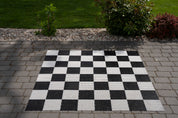 Garten-Mittelschach-Set mit Kunststoffbrett