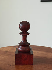 Wooden Chess Trophie - Black Pawn