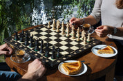 Holzschachspiel Consul Schwarz (48x48cm)