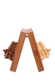 Ajedrez magnético en madera de nogal (33 x 33 cm)