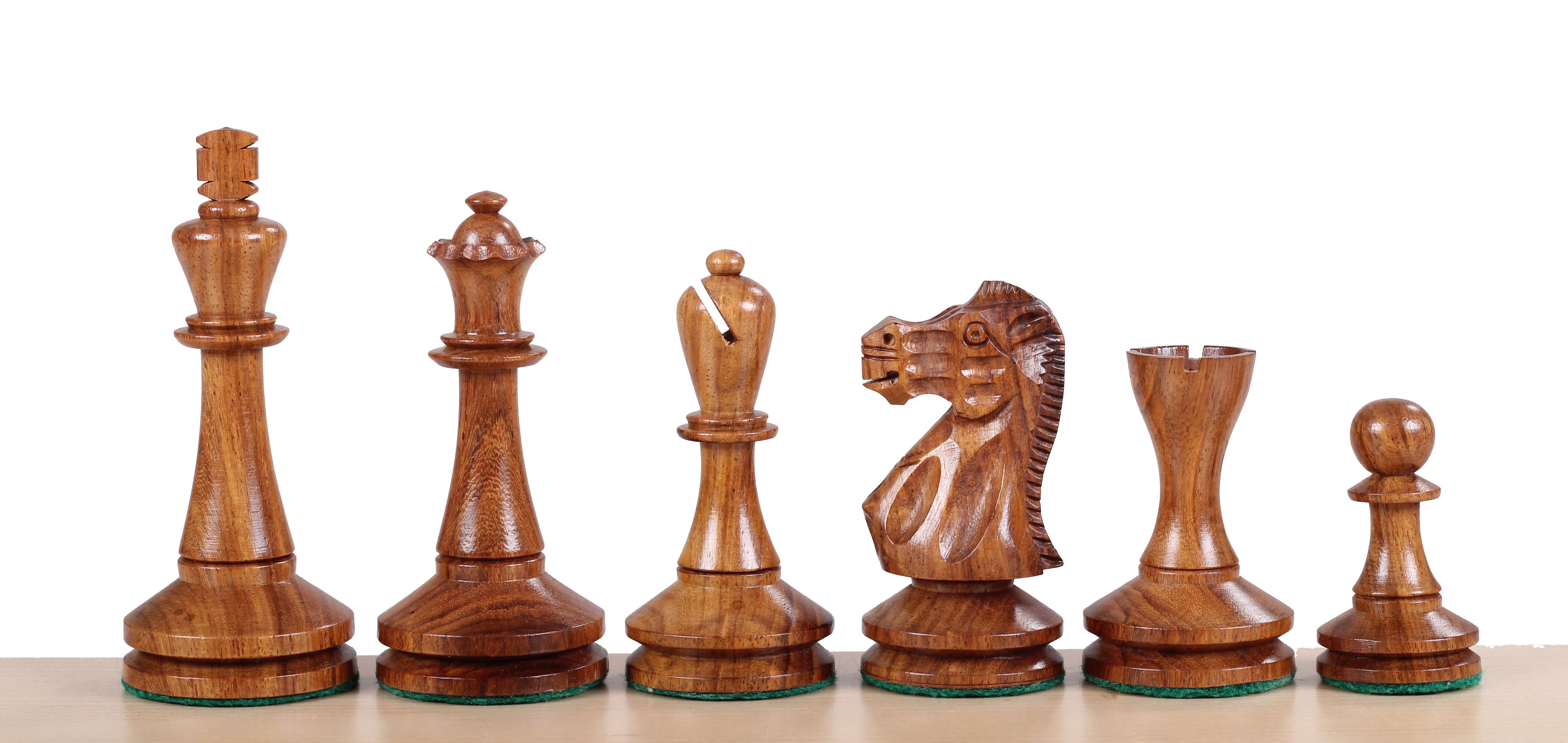 BLACKMORE AKAZIE/BUCHENHOLZ SCHACHFIGUREN 4 ZOLL - BLACKMORE AKAZIE/BUCHENHOLZ SCHACHFIGUREN 4 ZOLL