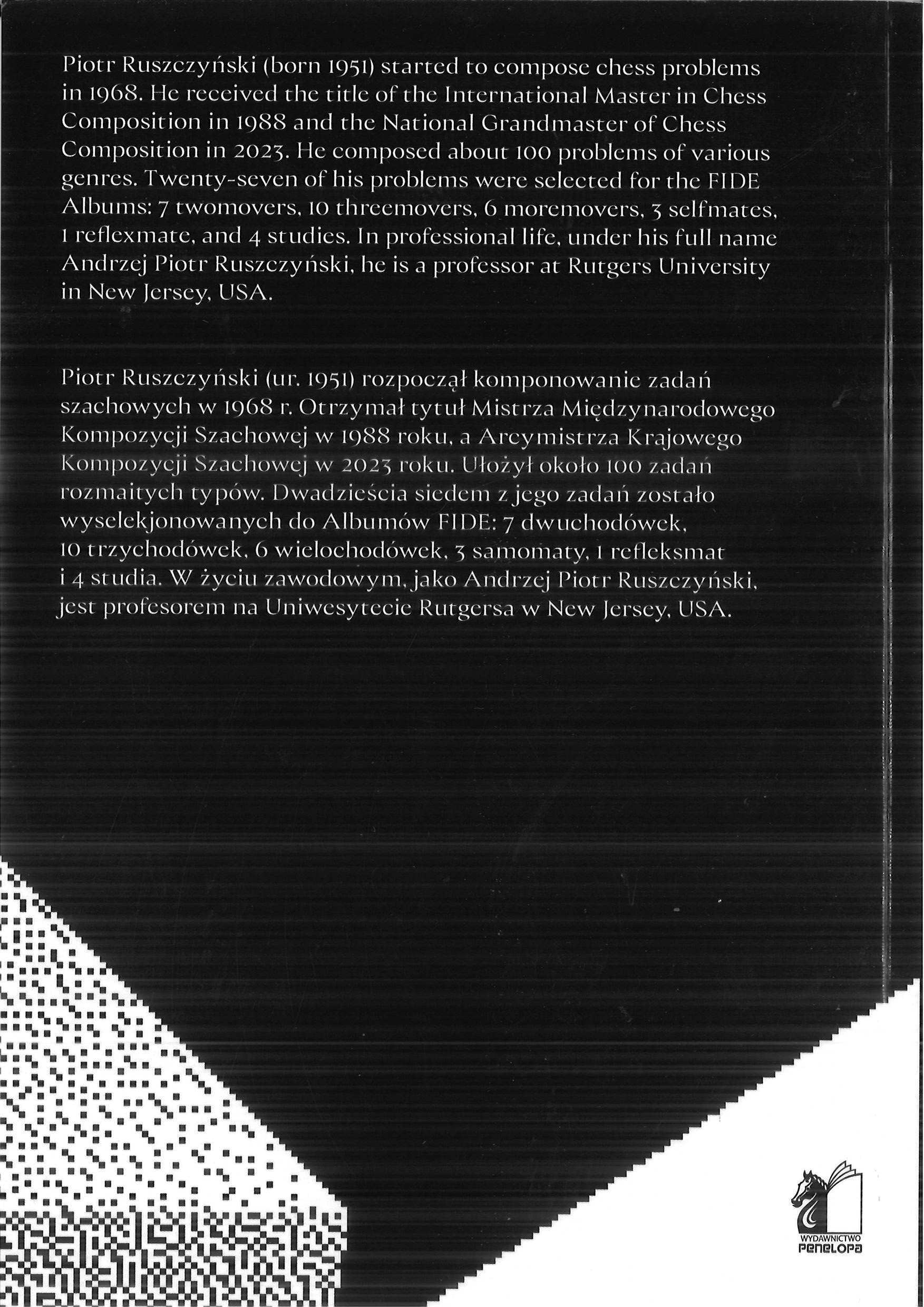 Selección de composiciones de ajedrez - Piotr Ruszczyński - Selección de composiciones de ajedrez - Piotr Ruszczyński