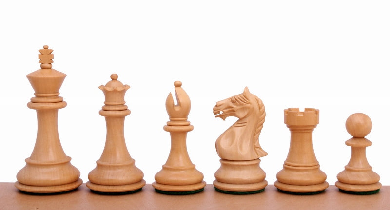 Supreme 3.5 inch Carved Wooden Chess Figures - 3bed04fe627b729938b7846a4b874bbf