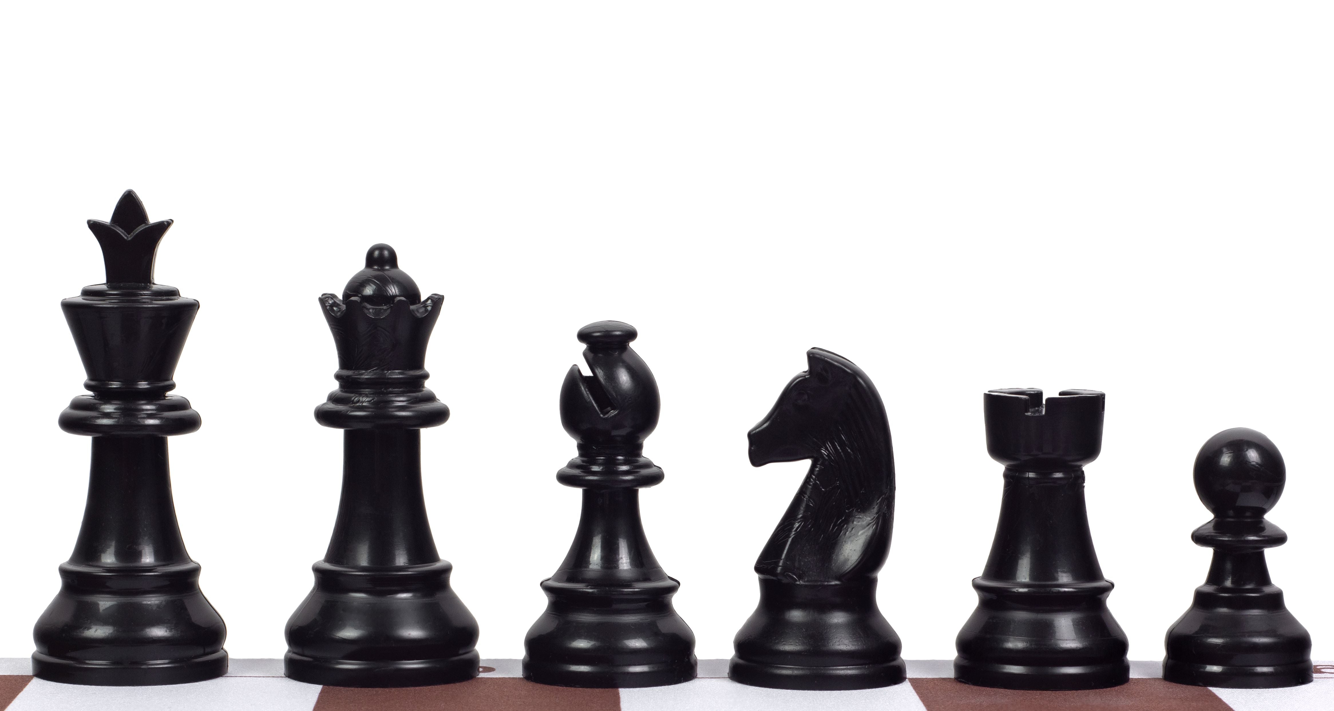 Staunton Schachfiguren 6, Kunststoff (König 95 mm) - 2f496a0bf713addd2b6923f76ea4d24d