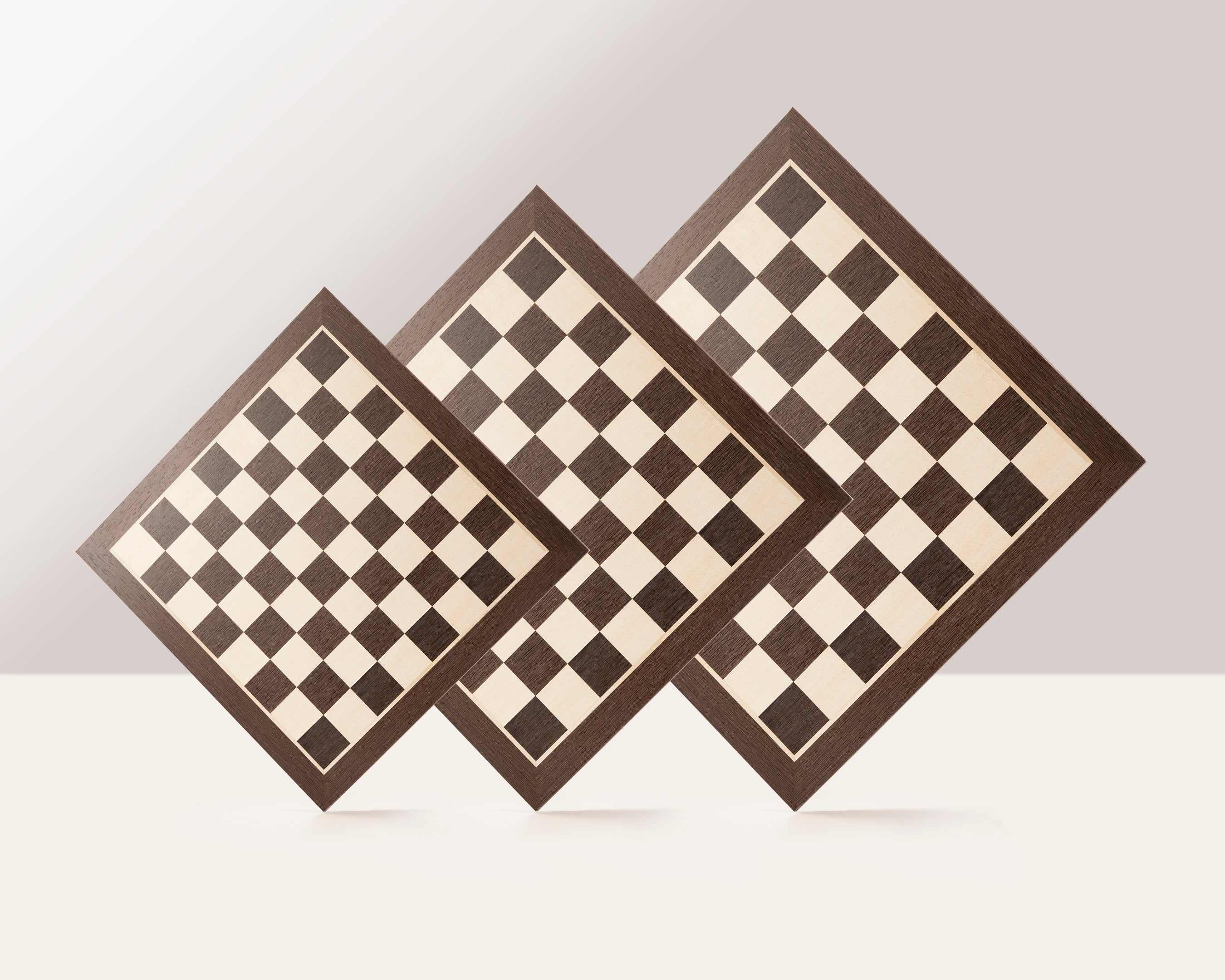 Schachbrett Nr. 5 (ohne Beschreibung) Wenge/Jawor (Intarsien) - Schachbrett Nr. 5 (ohne Beschreibung) Wenge/Jawor (Intarsien)