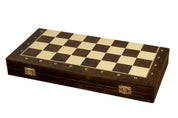 Wooden chess case with insert (40 x 40 cm)