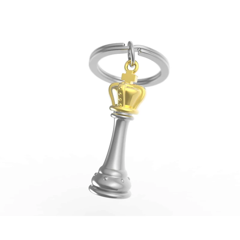 Eleganter Schach-Anhänger Meta[l]morphose - König - Eleganter Schach-Anhänger Meta[l]morphose - König