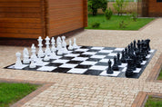 Kunststoff-Figuren für Freiluft-/Gartenschach (Königshöhe 74 cm)