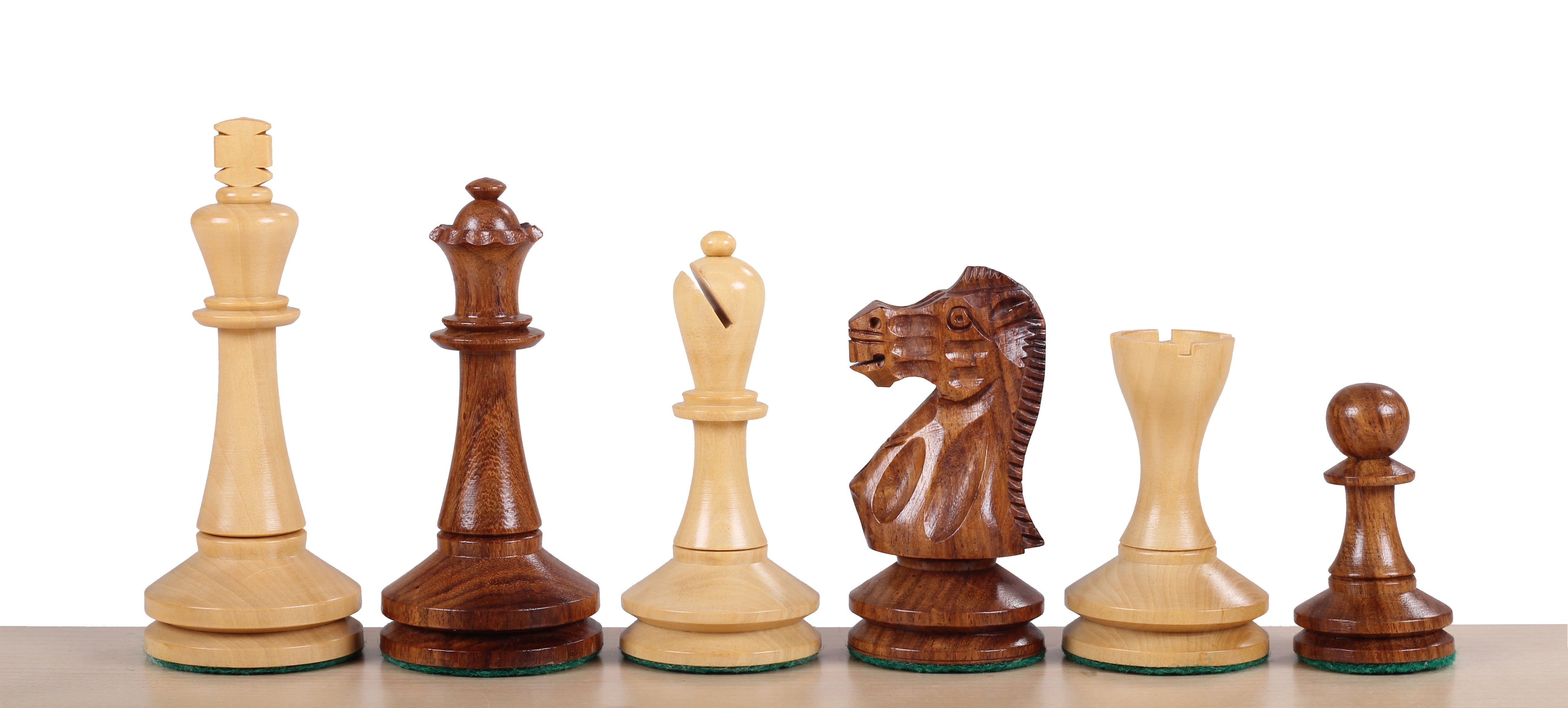 BLACKMORE ACACIA/BUCKSPRAN Schachfiguren 3.75 INCH - BLACKMORE ACACIA/BUCKSPRAN Schachfiguren 3.75 INCH