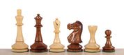 BLACKMORE AKAZIE/BUCHENHOLZ SCHACHFIGUREN 4 ZOLL