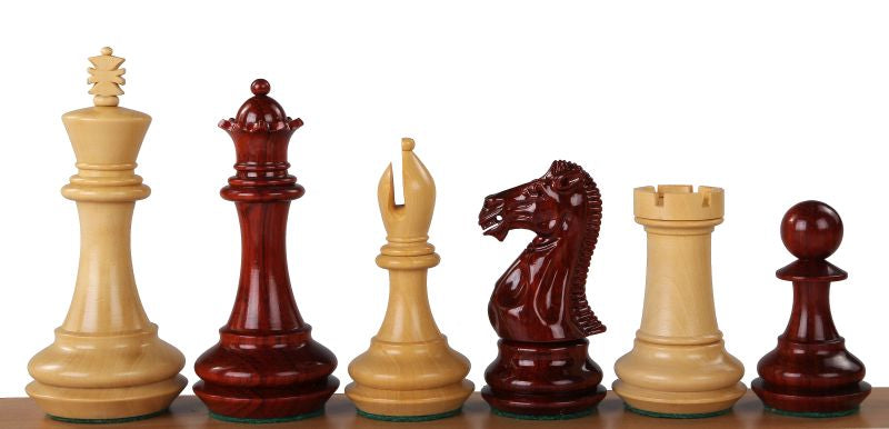 Schachfiguren "Champfered Base" Paduk 4 Zoll - Schachfiguren "Champfered Base" Paduk 4 Zoll