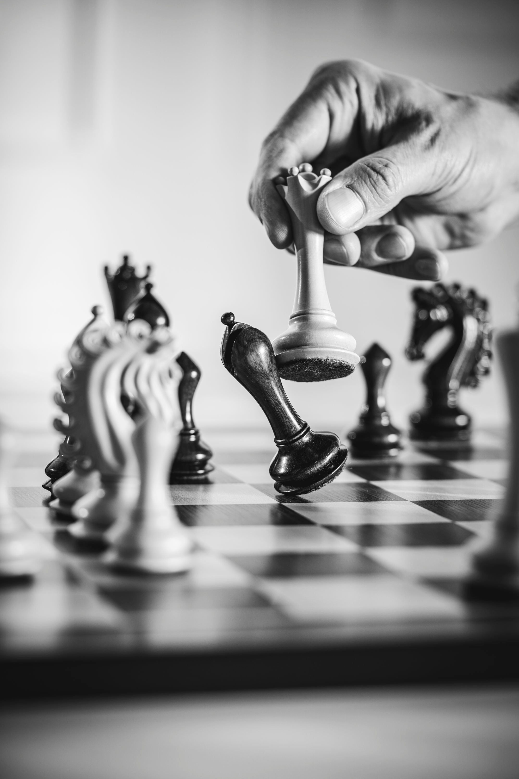  - Empire Paduk 4,25 Zoll Schachfiguren