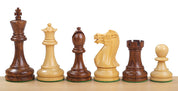 Executive Schachfiguren Indische Akazie/Buchsbaum 3,75 Zoll