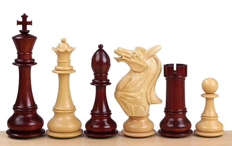 NAPOLEON REDWOOD SCHACHFIGUREN 6 ZOLL - NAPOLEON REDWOOD SCHACHFIGUREN 6 ZOLL