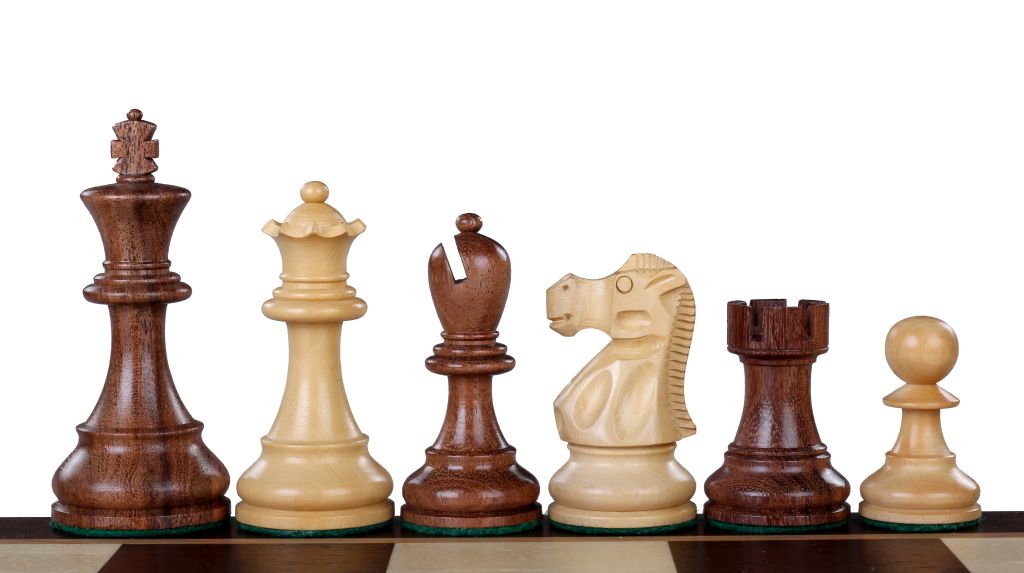 Reykjavik Chess Figures Acacia/Buckthorn 3.5 - Reykjavik Chess Figures Acacia/Buckthorn 3.5