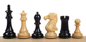 ROYAL KNIGHT EBENHOLZ SCHACHFIGUREN 4 ZOLL