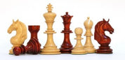 UNICORN REDWOOD 4,25" chess pieces