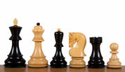 Zagreb 3.5 Schachfiguren aus Ebenholz