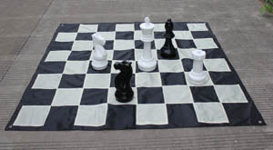 Nylon Schachbrett für Gartenschach mit 20cm Feld - 7fe07b45a495918fef2ad5b41acb214f