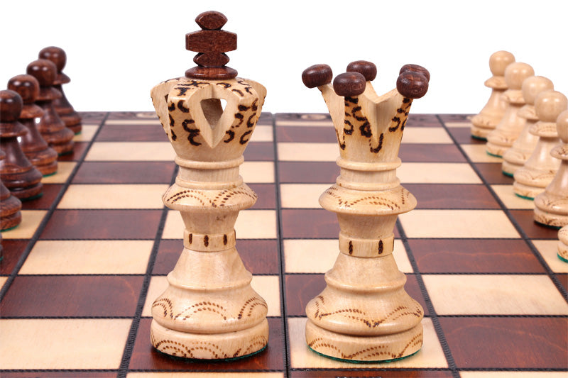 LUXURY Schach AMBASADOR - groß (54 x 54 cm) - LUXURY Schach AMBASADOR - groß (54 x 54 cm)
