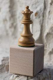 Puchar drewniany szachowa figura - Hetman (13,5 cm)