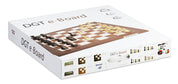 Elektronisches Schachbrett DGT Bluetooth E-Board in Nussbaum + DGT Timeless-Figuren