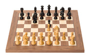 DGT USB elektronisches Schachbrett, Nussbaum/Klon + Fide-Figuren