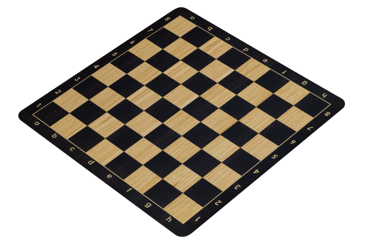 Roll-Up Schachbrett Nr. 6 (51 cm), rutschfeste Unterseite SCHWARZ - Roll-Up Schachbrett Nr. 6 (51 cm), rutschfeste Unterseite SCHWARZ