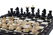 AMBASSADOR Schachfiguren New Line (55x55cm) Farbe schwarz