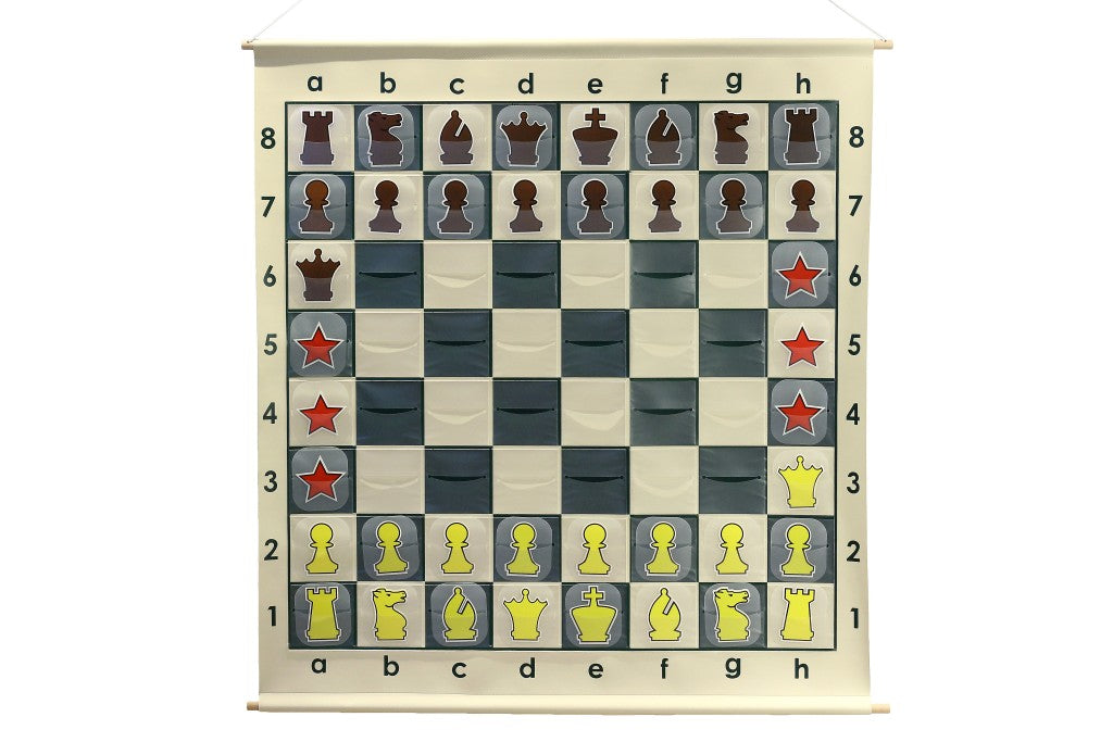 DEMONSTRATION DRAWING BOARD XXL - CUSTOMED (Schachbrett + Figuren + Tasche) - DEMONSTRATION DRAWING BOARD XXL - CUSTOMED (Schachbrett + Figuren + Tasche)