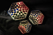 Drei-Spieler-Schach - mittel (Trikolore)