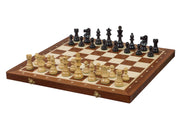 TURNIER Nr. 6 mit Intarsien, FRANZÖSISCH EBONISIERT, 3,75"