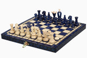 KÖNIGLICHES SCHACH KLEIN, blau
