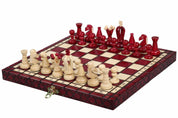 KÖNIGLICHES SCHACH KLEIN, KIRSCH (30x30cm)