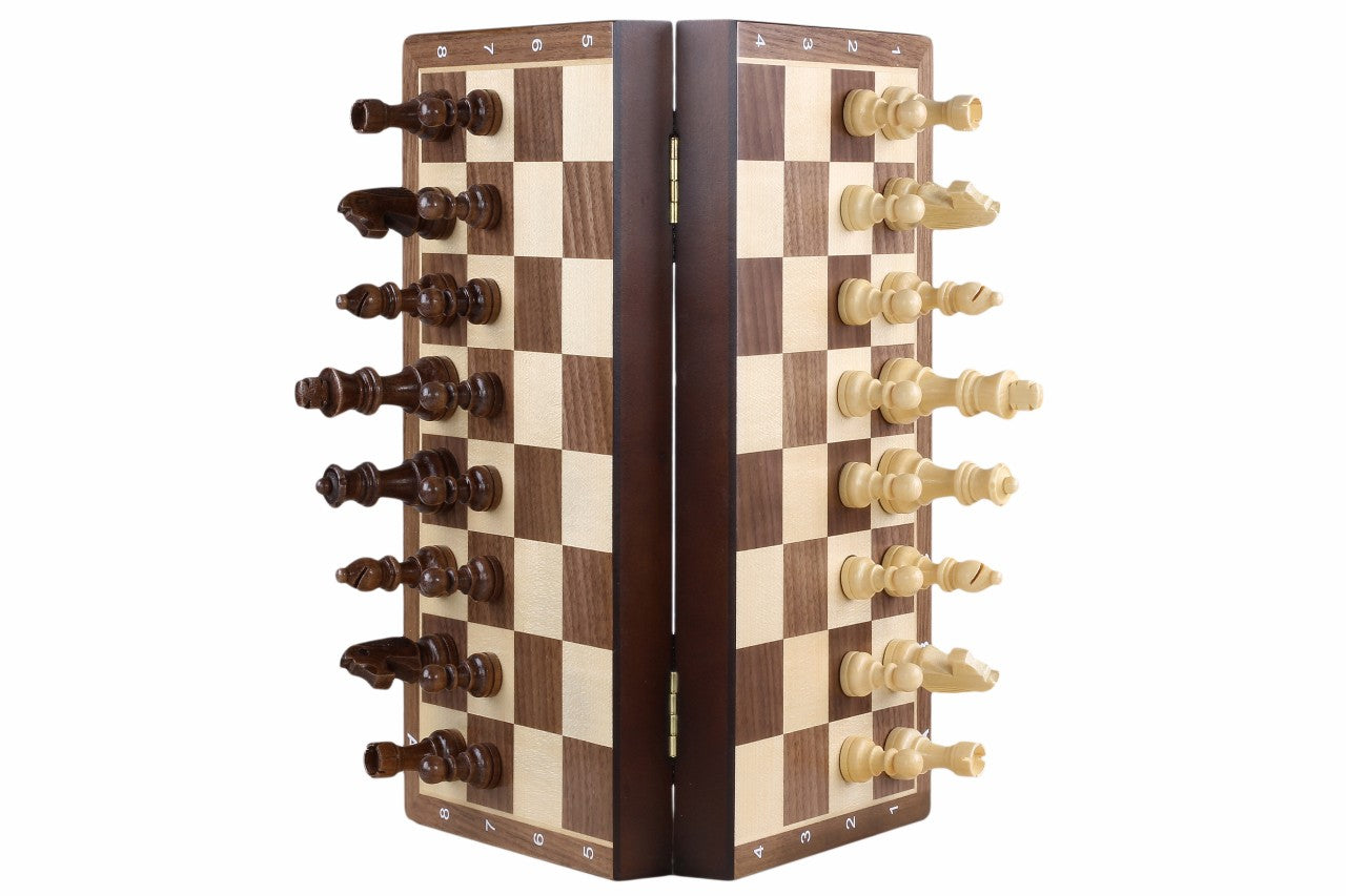 Magnetic Walnut 31cm insert WITH Notation - Magnetic Walnut 31cm insert WITH Notation
