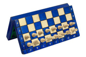 MAGNETISCHES SCHACH blau (28X28cm)