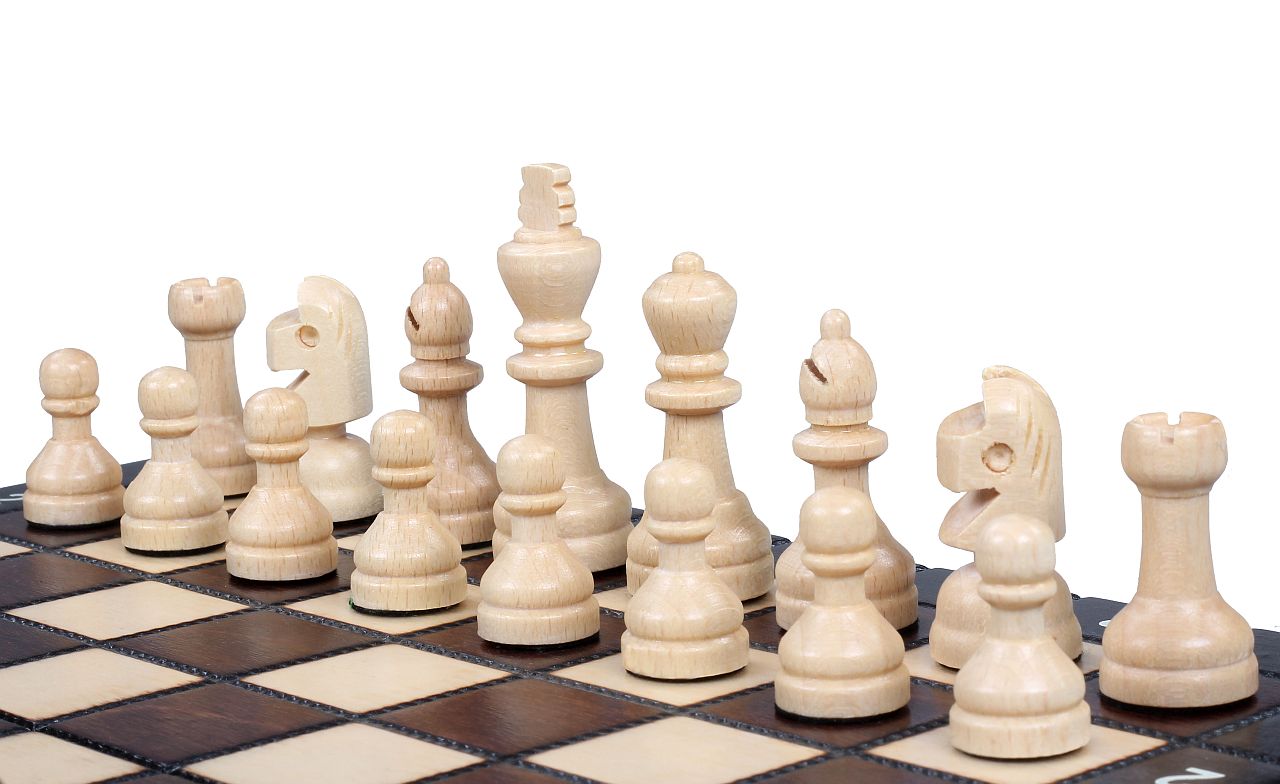 TABLE SCHOOL Chess (28x28cm) - nicht nur für Kinder - TABLE SCHOOL Chess (28x28cm) - nicht nur für Kinder