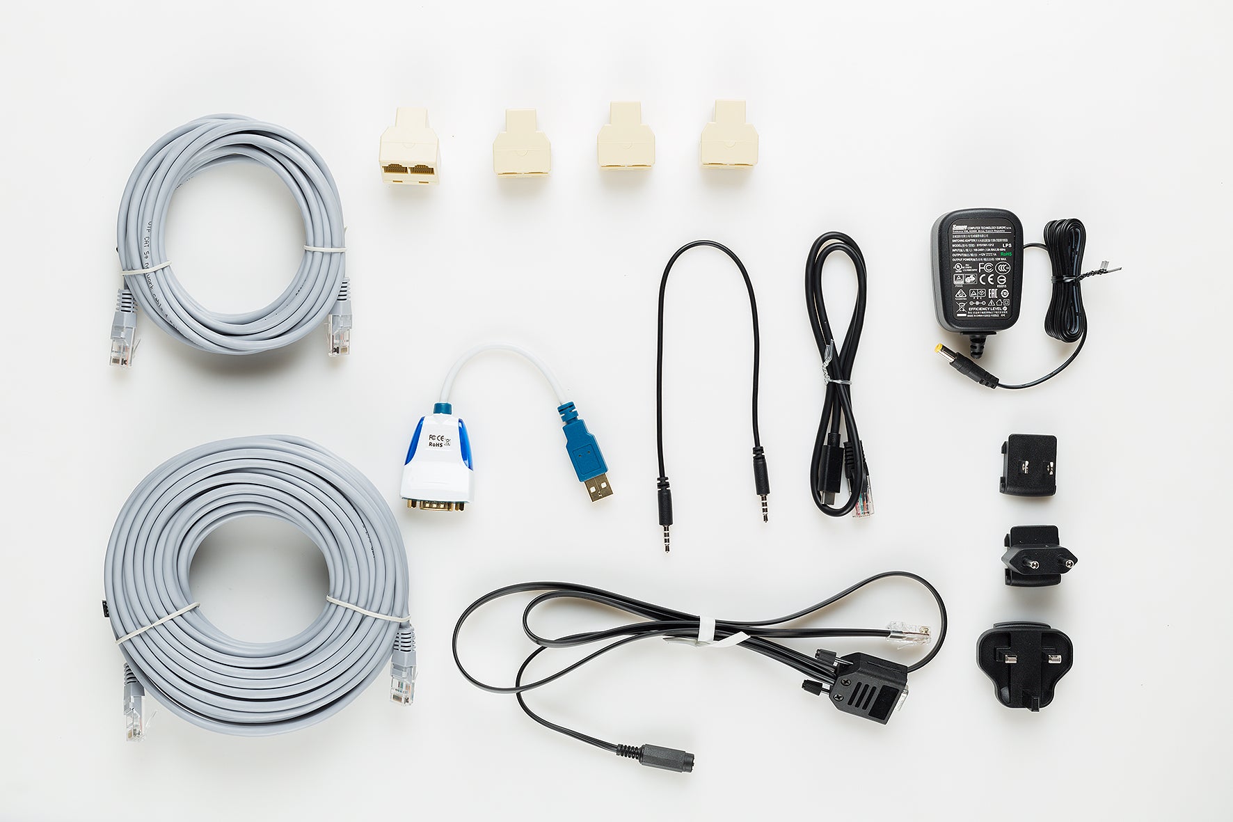 Anschlusskabelsatz für die erste elektronische Tafel im Turniersystem (USB C) - Anschlusskabelsatz für die erste elektronische Tafel im Turniersystem (USB C)