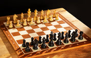 Tournament chess set No. 6 - 58mm board + German Knight 3.75" pieces
