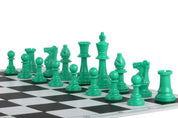 Grüne Schachfiguren Nr. 6